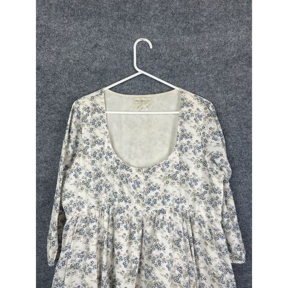 Denim & Supply Ralph Lauren Empire Waist Gauzy Floral Mini Dress Women's XL - Picture 2 of 13